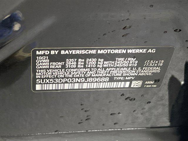 Photo of 2022 Dark Graphite Metallic BMW X3