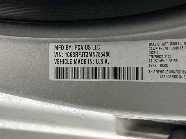 Photo of 2021 Billet Silver Metallic Clearcoat RAM 1500