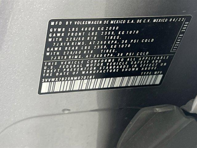 Photo of 2022 Pyrite Silver Metallic Volkswagen Taos