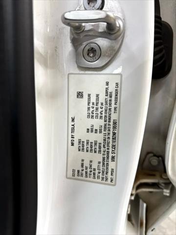 Photo of 2022 Pearl White Multi-Coat Tesla Model 3