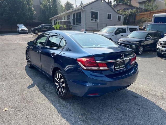 Photo of 2014 Dyno Blue Pearl Honda Civic