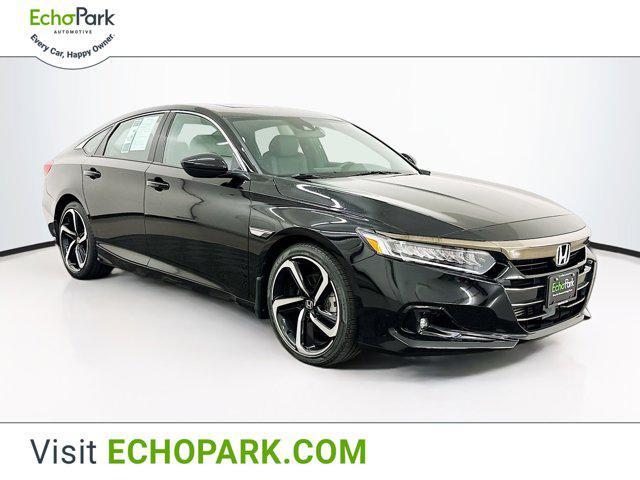 Photo of 2021 Crystal Black Pearl Honda Accord