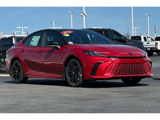 Photo of 2025 Supersonic Red/Midnight Black Metallic Toyota Camry