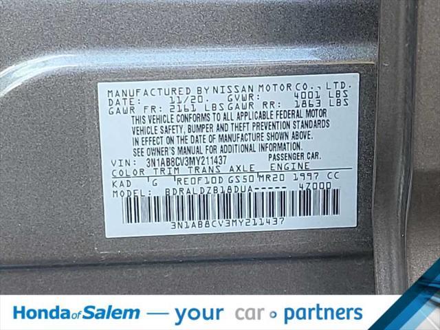 Photo of 2021 Gun Metallic Nissan Sentra