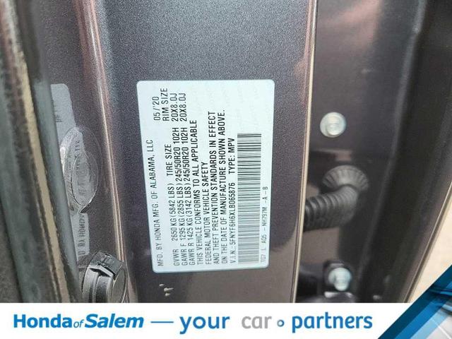 Photo of 2020 Modern Steel Metallic Honda Pilot