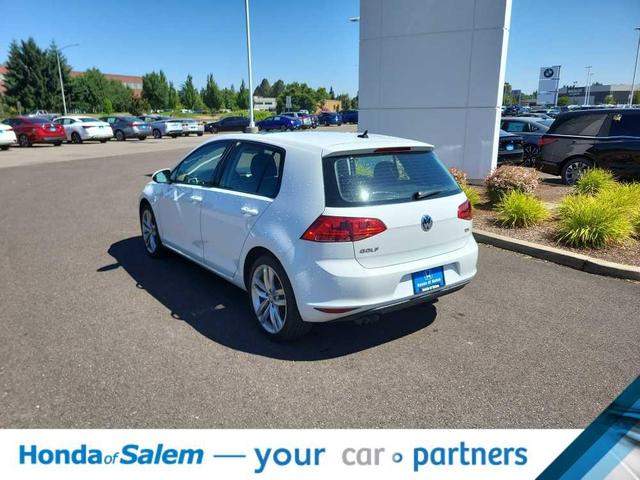 Photo of 2015 Pure White Volkswagen Golf