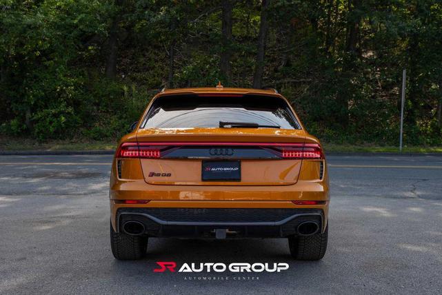 Photo of 2021 Dragon Orange Metallic Audi RS Q8