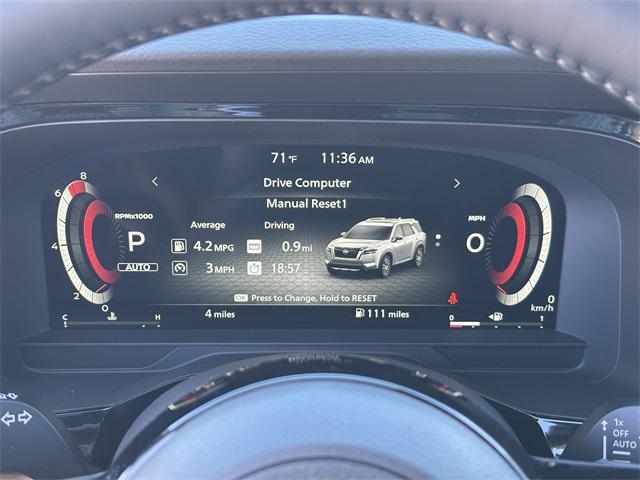 Photo of 2025 Boulder Gray Nissan Pathfinder