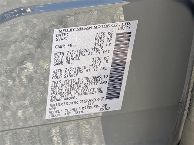 Photo of 2025 Boulder Gray Nissan Pathfinder