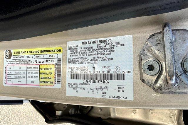 Photo of 2018 White Gold Metallic Ford Fusion Hybrid