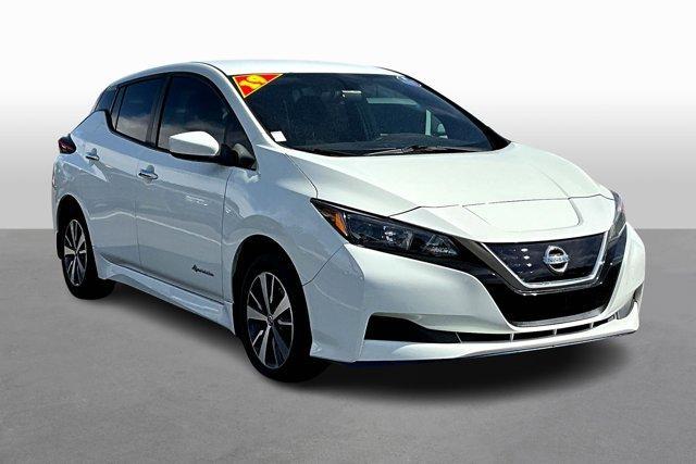 Photo of 2019 Glacier White Nissan Leaf