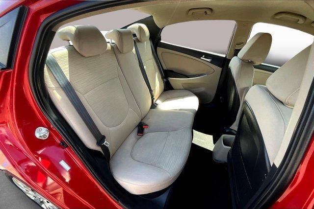 Photo of 2017 Pulse Red Hyundai Accent
