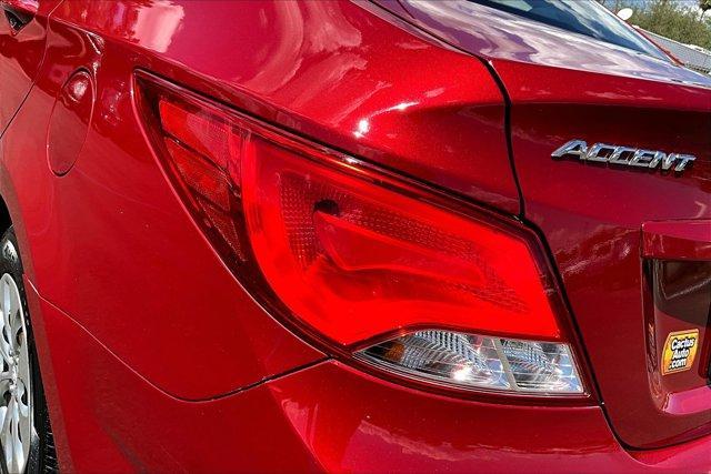 Photo of 2017 Pulse Red Hyundai Accent