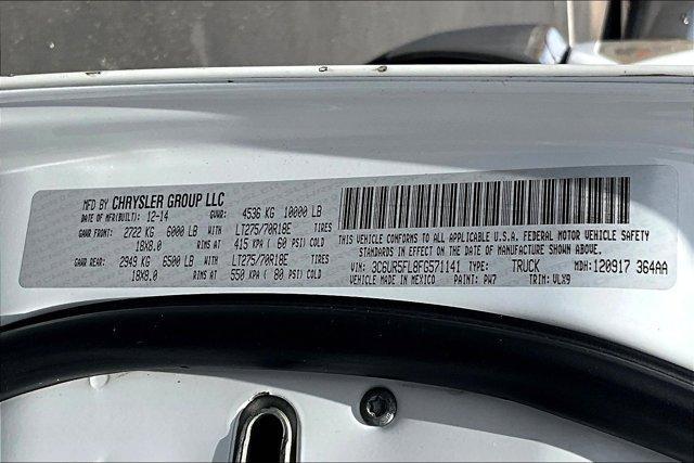 Photo of 2015 Bright White Clearcoat RAM 2500