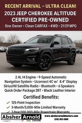 Photo of 2023 Diamond Black Jeep Cherokee