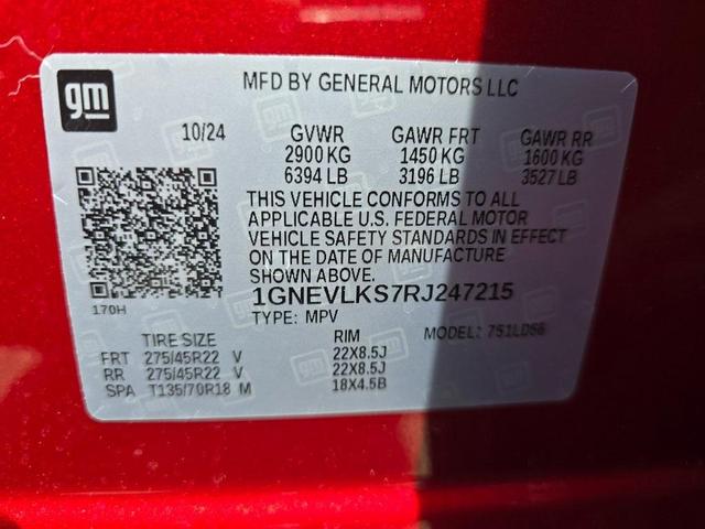 Photo of 2024 Radiant Red Chevrolet Traverse