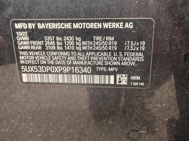 Photo of 2023 Dark Graphite Metallic BMW X3
