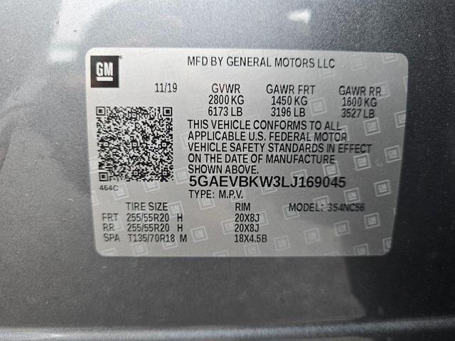Photo of 2020 Satin Steel Metallic Buick Enclave