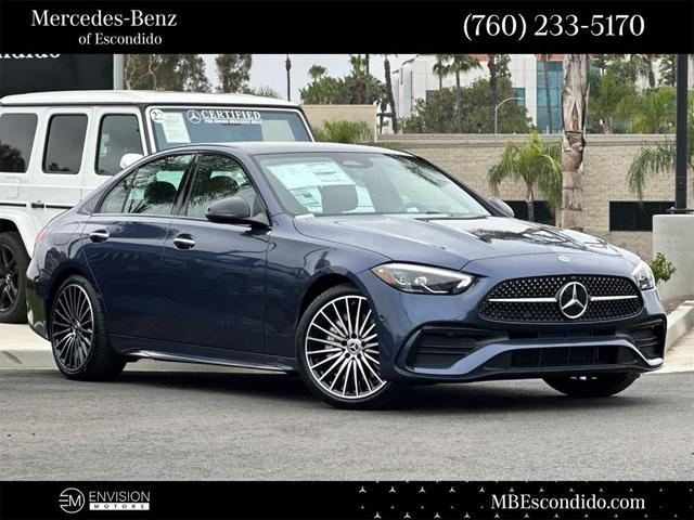 Photo of 2025 Blue Mercedes-Benz C-Class