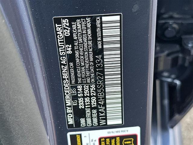 Photo of 2025 Blue Mercedes-Benz C-Class