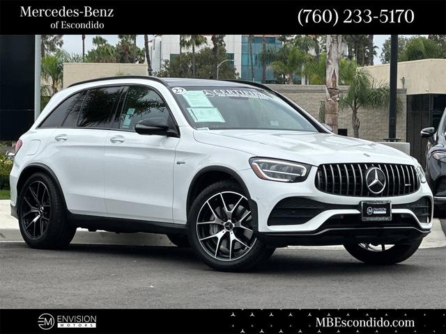 Photo of 2022 Polar White Mercedes-Benz AMG GLC 43