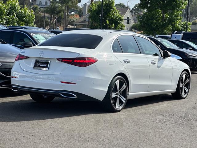 Photo of 2023 Polar White Mercedes-Benz C-Class