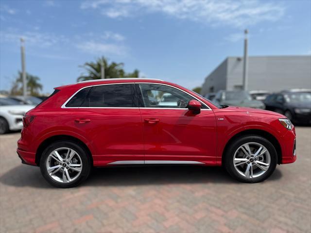 Photo of 2024 Progressive Red Metallic Audi Q3