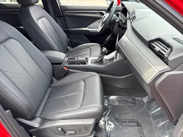 Photo of 2024 Progressive Red Metallic Audi Q3