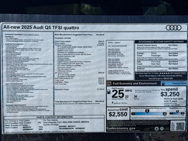 Photo of 2025 District Green Metallic Audi Q5