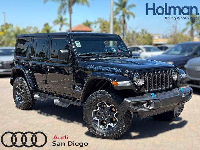 Photo of 2022 Black Clearcoat Jeep Wrangler Unlimited 4xe