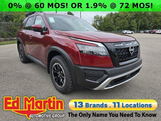 Photo of 2025 Scarlet Ember Tintcoat Nissan Pathfinder