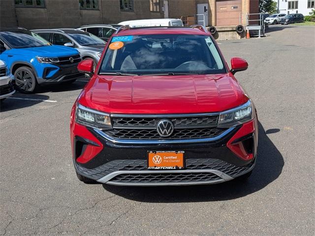 Photo of 2022 Kings Red Volkswagen Taos
