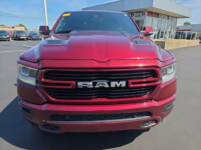 Photo of 2021 Delmonico Red Pearlcoat RAM 1500