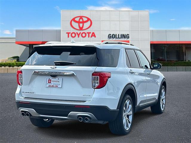 Photo of 2022 Star White Metallic Tri-Coat Ford Explorer