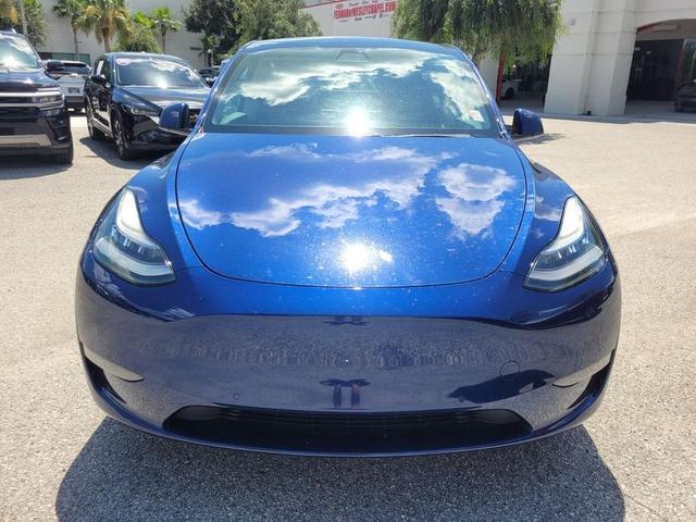 Photo of 2021 Blue Tesla Model Y