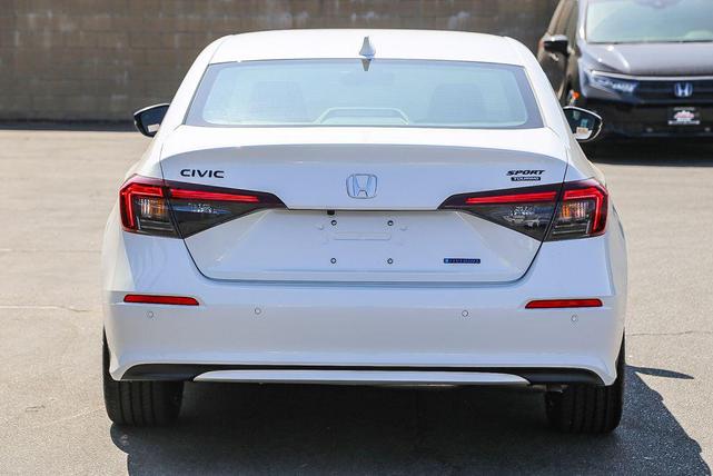 Photo of 2026 Platinum White Pearl Honda Civic Hybrid