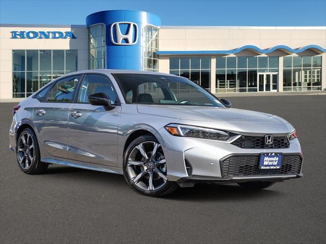 Photo of 2025 Solar Silver Metallic Honda Civic Hybrid