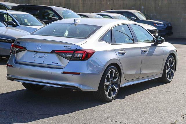 Photo of 2026 Solar Silver Metallic Honda Civic Hybrid