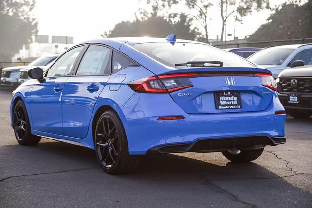 Photo of 2025 Boost Blue Pearl Honda Civic