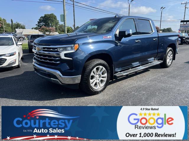 Photo of 2023 Northsky Blue Metallic Chevrolet Silverado 1500