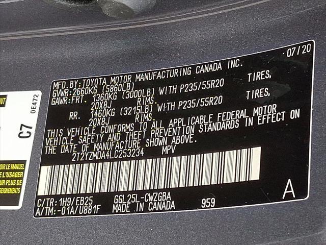 Photo of 2020 Nebula Gray Pearl Lexus RX 350
