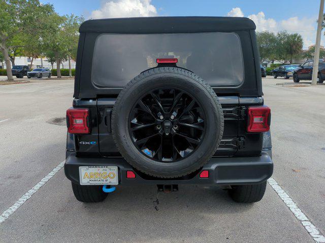 Photo of 2022 Black Clearcoat Jeep Wrangler Unlimited 4xe