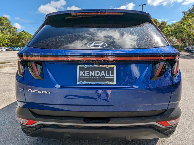 Photo of 2022 Intense Blue Hyundai TUCSON