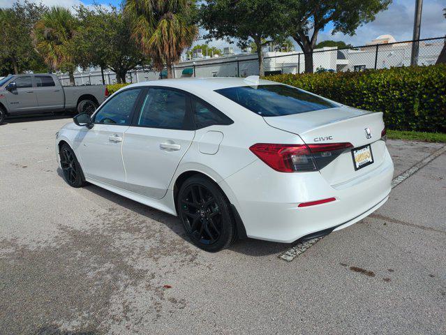 Photo of 2022 Platinum White Pearl Honda Civic