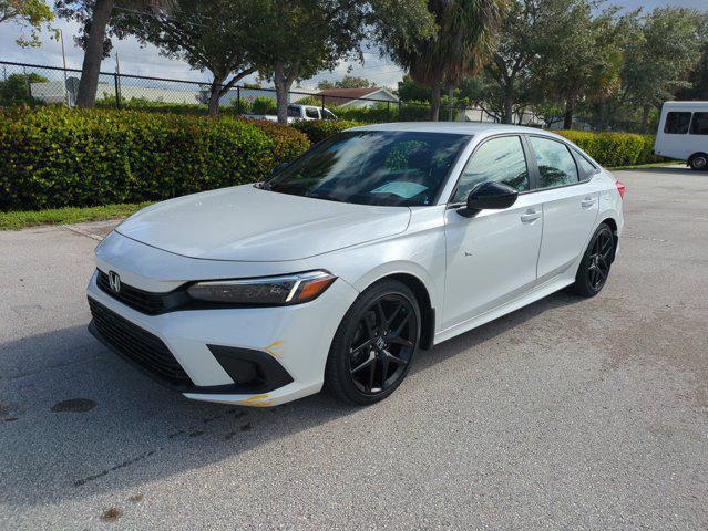 Photo of 2022 Platinum White Pearl Honda Civic