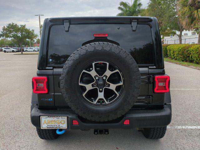 Photo of 2022 Black Clearcoat Jeep Wrangler Unlimited 4xe