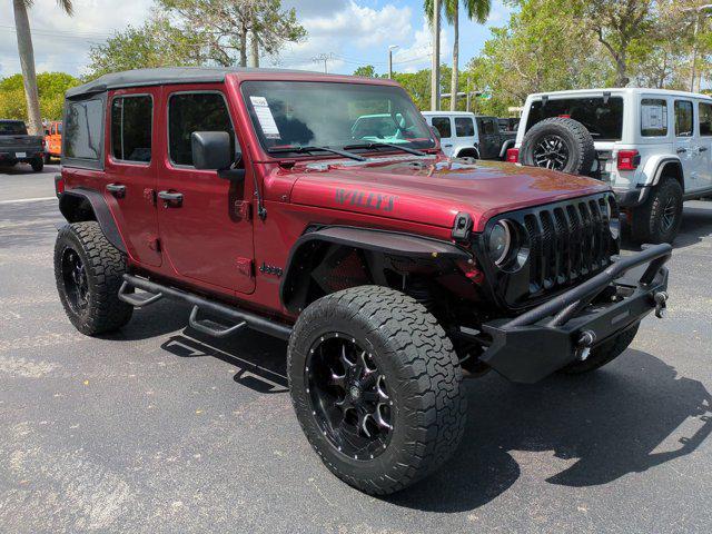 Photo of 2021 Snazzberry Pearlcoat Jeep Wrangler Unlimited