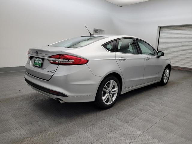 Photo of 2018 Ingot Silver Metallic Ford Fusion Hybrid