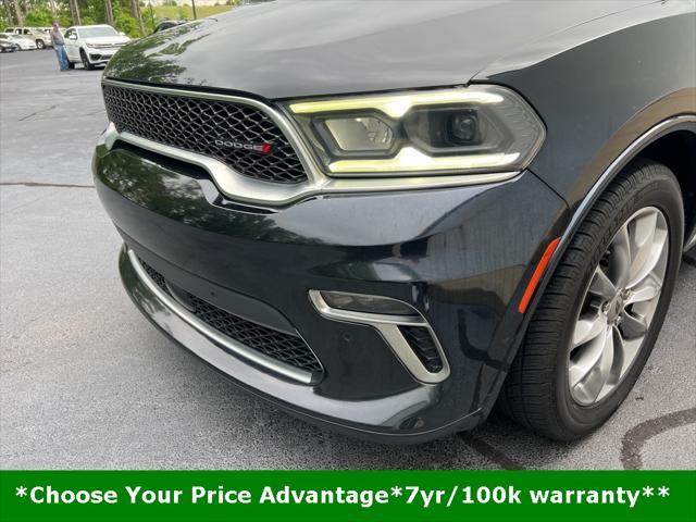Photo of 2021 DB Black Crystal Clearcoat Dodge Durango