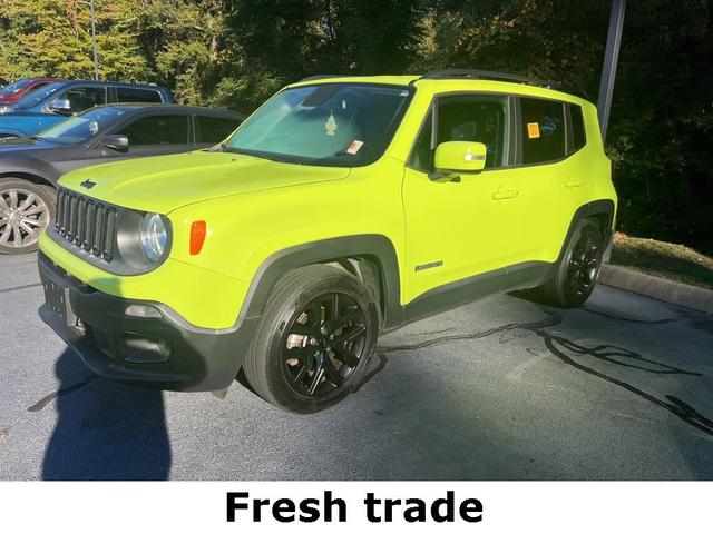 Photo of 2017 Hypergreen Clearcoat Jeep Renegade